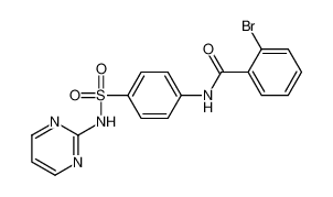 2-bromo-N-[4-(pyrimidin-2-ylsulfamoyl)phenyl]benzamide