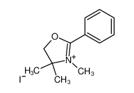 13758-35-5 spectrum, 3,4,4-trimethyl-2-phenyl-4,5-dihydro-oxazolium; iodide