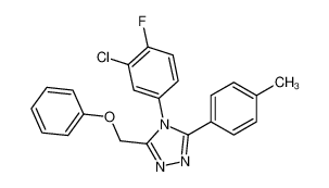 141079-12-1 structure, C22H17ClFN3O