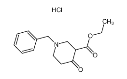 Ethyl 1-benzyl-4-oxo-3-piperidinecarboxylate hydrochloride 1454-53-1