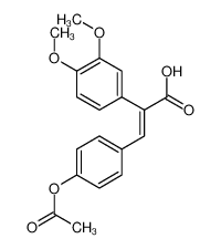 7401-77-6 structure, C19H18O6