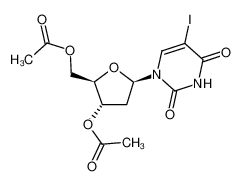 1956-30-5 spectrum, 3',5'-DIACETYL-5-IODO-2'-DEOXYURIDINE