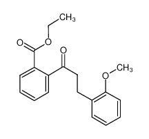 乙基2-[3-(2-甲氧基苯基)丙酰]苯甲酸酯