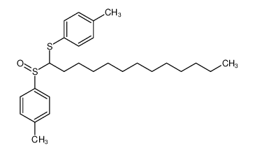 110023-68-2 p-tolyl(1-(p-tolylsulfinyl)tridecyl)sulfane