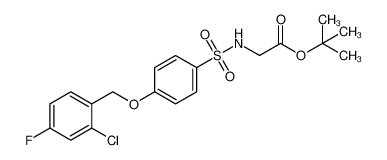 1206677-71-5 structure, C19H21ClFNO5S