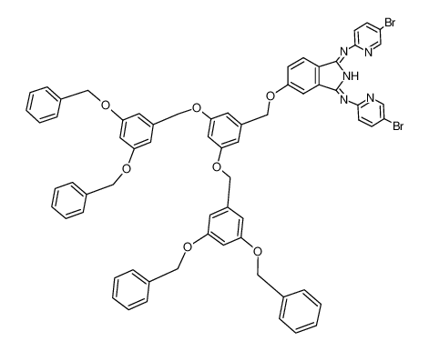 881010-07-7 structure, C67H53Br2N5O7