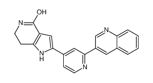 724711-21-1 structure, C21H16N4O