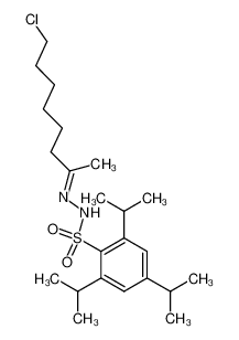 95205-79-1 N'-(8-chlorooctan-2-ylidene)-2,4,6-triisopropylbenzenesulfonohydrazide