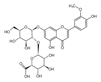1151534-39-2 chrysoeriol 7-O-β-D-glucopyranosiduronic acid-(1->2)-β-D-glucopyranoside