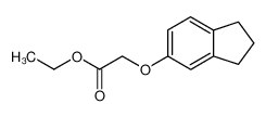 97024-08-3 ethyl 2-(2,3-dihydro-1H-inden-5-yloxy)acetate