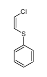 26620-11-1 spectrum, 2-chloroethenylsulfanylbenzene