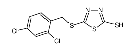5-(2,4二-氯苯甲基硫代)-2-巯基-1,3,4-噻二唑