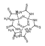 31199-68-5 structure, C6H18N15P3S6