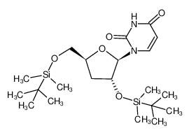 109627-59-0 1-(3'-deoxy-2',5'-di-(tert-butyldimethylsilyloxy)-β-D-ribofuranosyl)uracil