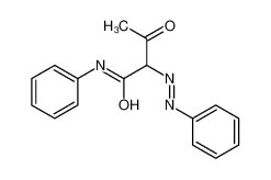 3-oxo-N-phenyl-2-phenyldiazenylbutanamide 1657-13-2