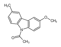 1262021-37-3 spectrum, 1-(3-methoxy-6-methyl-9H-carbazol-9-yl)ethanone