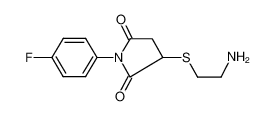 3-(2-氨基乙基磺酰基)-1-(4-氟苯基)吡咯烷-2,5-二酮