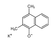 125541-06-2 potassium 2,4-dimethyl-1-naphthoxide