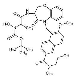 1562196-89-7 structure, C34H42N4O8