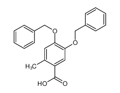 2-methyl-4,5-bis(phenylmethoxy)benzoic acid 127531-39-9