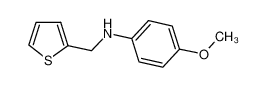 4-methoxy-N-(thiophen-2-ylmethyl)aniline 3139-29-5
