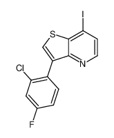 1428882-18-1 structure, C13H6ClFINS