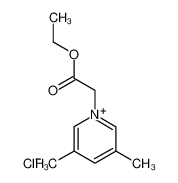 129170-16-7 1-Ethoxycarbonylmethyl-3,5-dimethyl-pyridinium; chloride