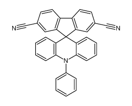 10-Phenyl-10H-spiro[acridine-9,9'-fluorene]-2',7'-dicarbonitrile 1415607-60-1