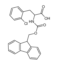 3-(2-chlorophenyl)-2-(9H-fluoren-9-ylmethoxycarbonylamino)propanoic acid