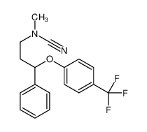 57226-06-9 spectrum, methyl-[3-phenyl-3-[4-(trifluoromethyl)phenoxy]propyl]cyanamide