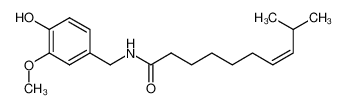 75652-50-5 (Z)-N-(4-hydroxy-3-methoxybenzyl)-9-methyldec-7-enamide