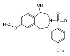 81593-59-1 7-Methoxy-3-[(4-methylphenyl)sulfonyl]-2,3,4,5-tetrahydro-1H-3-be nzazepin-1-ol