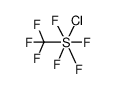 25030-42-6 spectrum, trans-chlorotetrafluoro(trifluoromethyl)sulfur(VI)