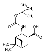 (1R,2R,3S,5R)-(2-TERT-BUTOXYCARBONYLAMINO)-6,6-DIMETHYLBICYCLO(3.1.1)HEPTAN-3-CARBOXYLIC ACID