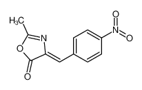 78312-00-2 spectrum, 2-methyl-4-[(4-nitrophenyl)methylidene]-1,3-oxazol-5-one