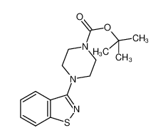 4-(1,2-苯并异噻唑-3-基)-1-哌嗪羧酸叔丁酯