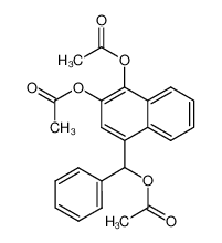 858435-28-6 spectrum, 1,2-diacetoxy-4-(α-acetoxy-benzyl)-naphthalene