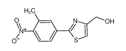 [2-(3-methyl-4-nitrophenyl)-1,3-thiazol-4-yl]methanol 885279-85-6