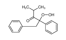 2-hydroperoxy-4-methyl-1,2-diphenylpentan-3-one 58967-00-3