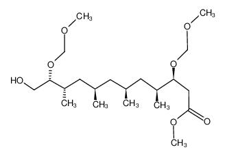 501419-37-0 3S,11R-bis-methoxymethoxy-4S,6S,8R,10S-tetramethyl-12-hydroxy-dodecanoic acid methyl ester