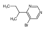 5-bromo-4-butan-2-ylpyrimidine 951884-30-3