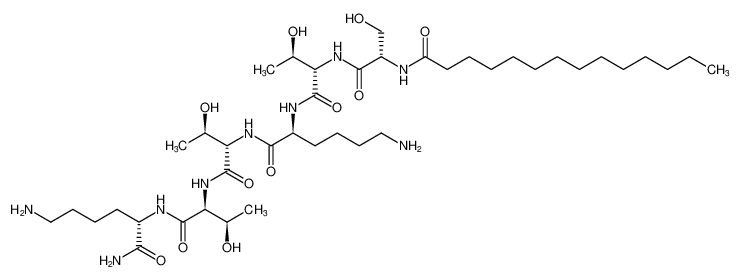 959610-44-7 structure, C41H79N9O11