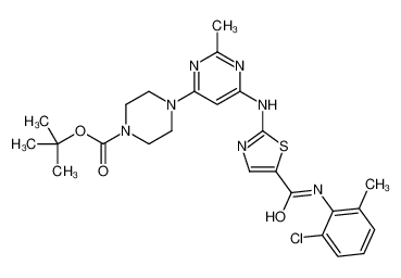 1159977-13-5 structure, C25H30ClN7O3S