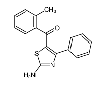 (2-amino-4-phenyl-1,3-thiazol-5-yl)(2-methylphenyl)methanone 1361413-56-0