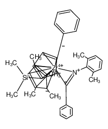 675875-02-2 structure, C39H42NSiZr+