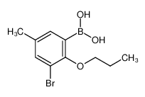 3-Bromo-5-methyl-2-propoxyphenylboronic acid 870718-02-8