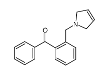 [2-(2,5-dihydropyrrol-1-ylmethyl)phenyl]-phenylmethanone 898762-77-1