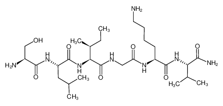 190383-13-2 structure, C28H54N8O7