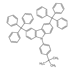 3,6-bis(triphenylmethyl)-9-(4- tert-Butylphenyl)-carbazole 956373-04-9