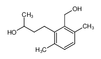 124211-43-4 spectrum, 4-(2-(hydroxymethyl)-3,6-dimethylphenyl)butan-2-ol